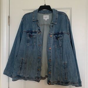Old Navy Blue Jean Jacket Relaxed Fit